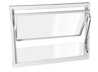 WOLFA Stallfenster Typ F Gr. 75x75cm